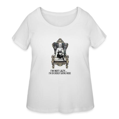 Remote Throne Procrastinator T Shirt, Dad Gift - Women's Curvy T-Shirt