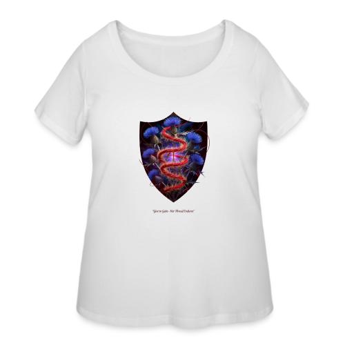 Women’s Day Crimson Thread Matriarch T Shirt, Gift - Women's Curvy T-Shirt