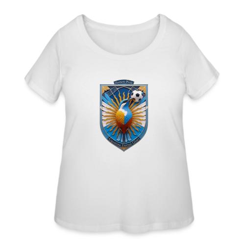 Argentina Hornero Soccer T Shirt, Football Gift - Women's Curvy T-Shirt
