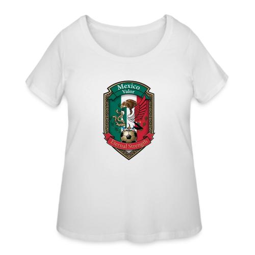 Mexico Eagle Valor T-Shirt, Pride Badge Gift - Women's Curvy T-Shirt