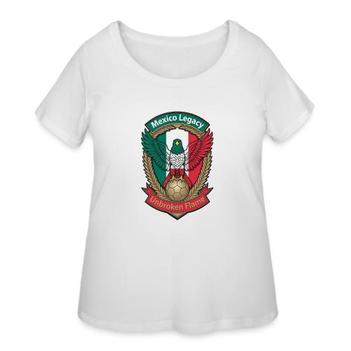 Mexico Eagle Legacy T-Shirt, Mexican Pride Gift - Women's Curvy T-Shirt