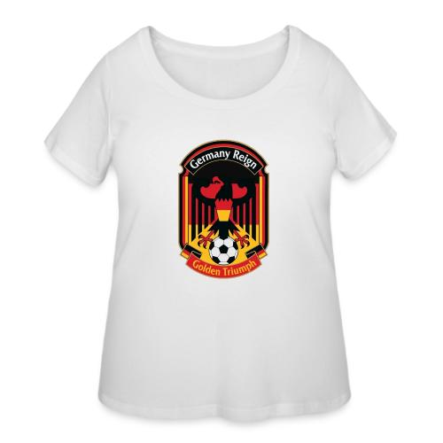 Germany Eagle Reign T-Shirt, German Flag Gift - Women's Curvy T-Shirt