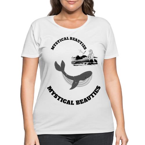 Mystical Beauties - Women's Curvy T-Shirt