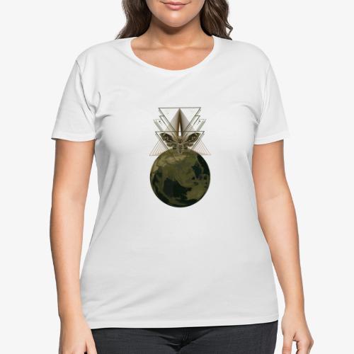 Look there's Spring on Earth! - Women's Curvy T-Shirt