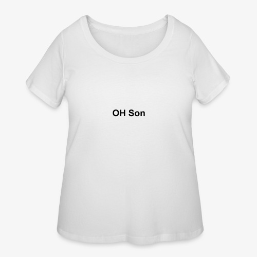 OH SON LOGO - Women's Curvy T-Shirt