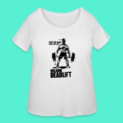 The Walking Deadlift - Women's Curvy T-Shirt