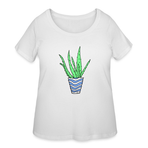 Aloe - Women's Curvy T-Shirt