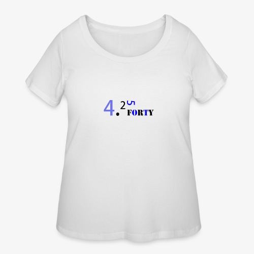 Logo 2 - Women's Curvy T-Shirt