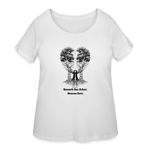 Angelic Guardian T-Shirt, Mug - Women's Curvy T-Shirt