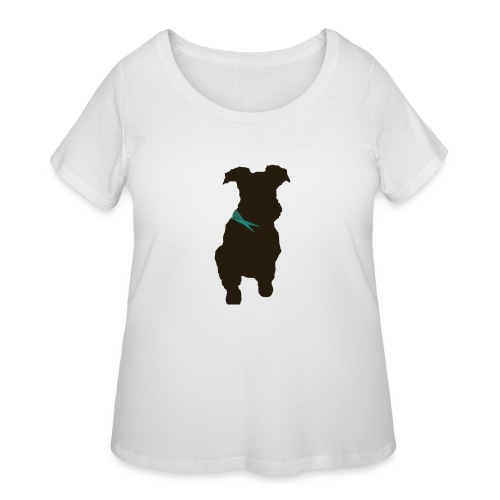 FOR THE LOVE OF DOGS - Women's Curvy T-Shirt