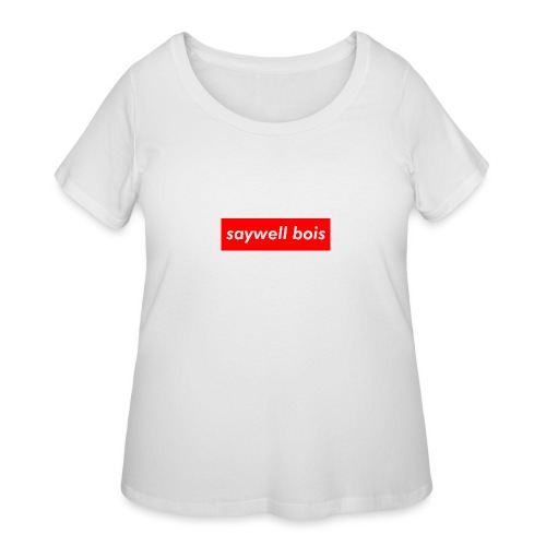 saywell supreme - Women's Curvy T-Shirt