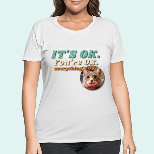 It's OK - Women's Curvy T-Shirt