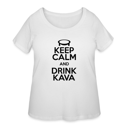 Keep calm - Women's Curvy T-Shirt