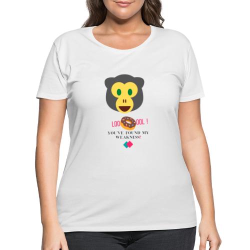 weakness - Women's Curvy T-Shirt