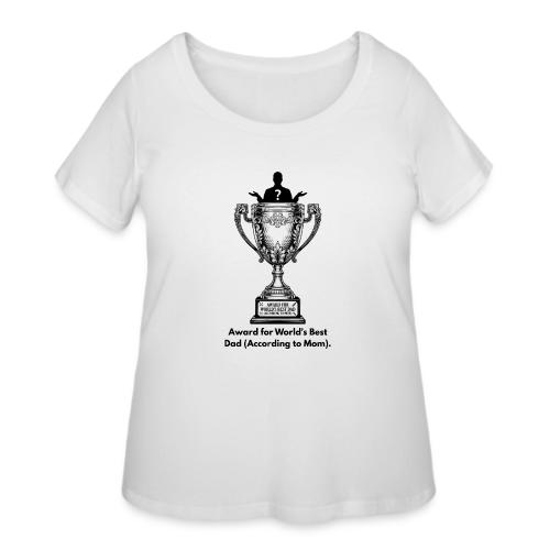 Sarcastic Dad T-Shirt - Women's Curvy T-Shirt