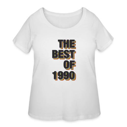 The Best Of 1990 - Women's Curvy T-Shirt