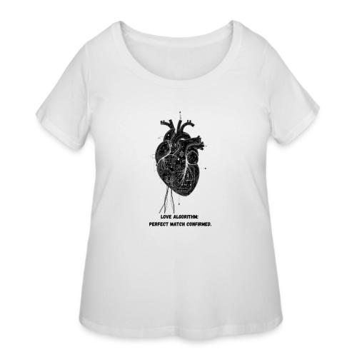 Love Algorithm T-Shirt - Women's Curvy T-Shirt