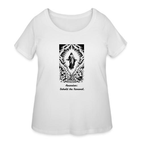 Christian T-Shirt, Poster, & Mug - Women's Curvy T-Shirt