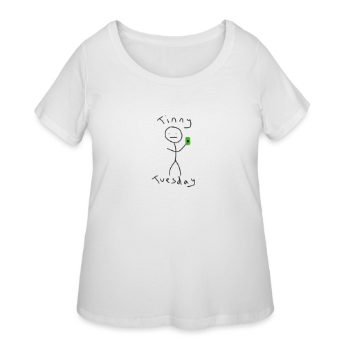 Tinny Tuesday - Women's Curvy T-Shirt