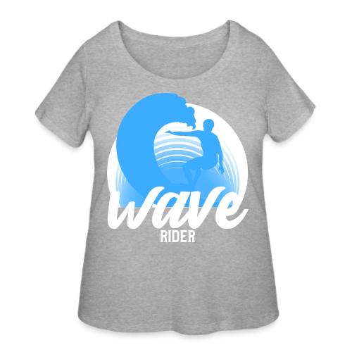 Wave Rider - Women's Curvy T-Shirt