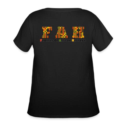 CAIS Families of African Heritage - Women's Curvy T-Shirt
