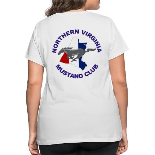 Heritage color logo t-shirt - Women's Curvy T-Shirt