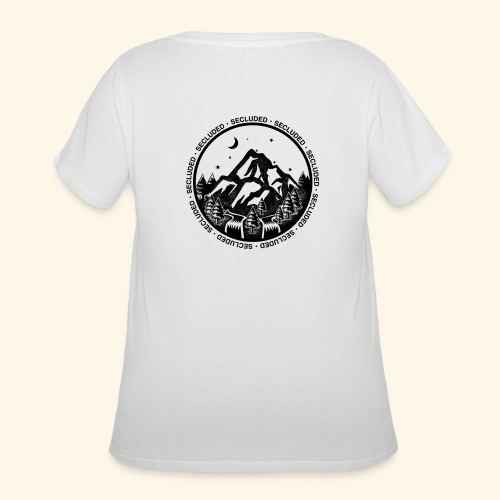 Bellingen Mountain Ranges - Women's Curvy T-Shirt