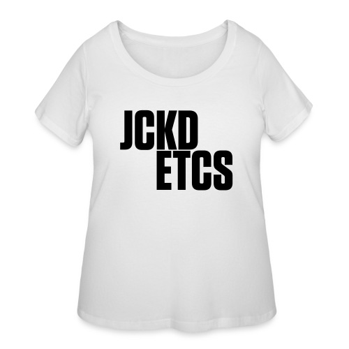 JE_BACK - Women's Curvy T-Shirt