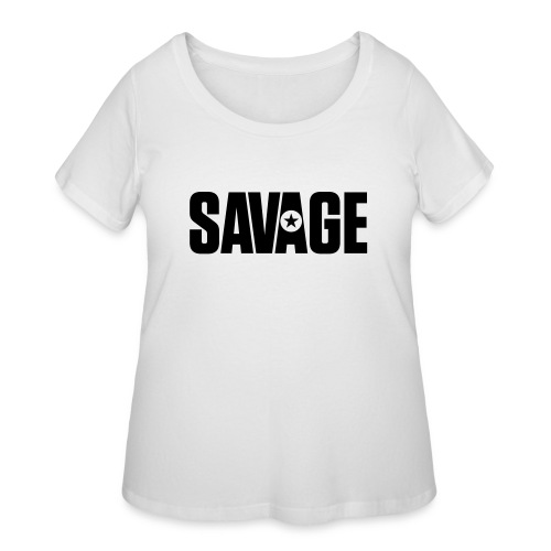 SAVAGE - Women's Curvy T-Shirt