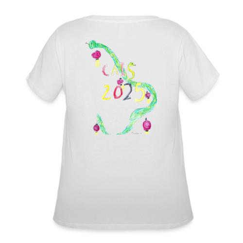 Lunar New Year 2025 ECC Design Winner: Madeline K - Women's Curvy T-Shirt