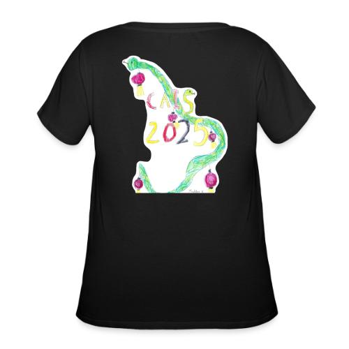 Lunar New Year 2025 ECC Design Winner: Madeline K - Women's Curvy T-Shirt