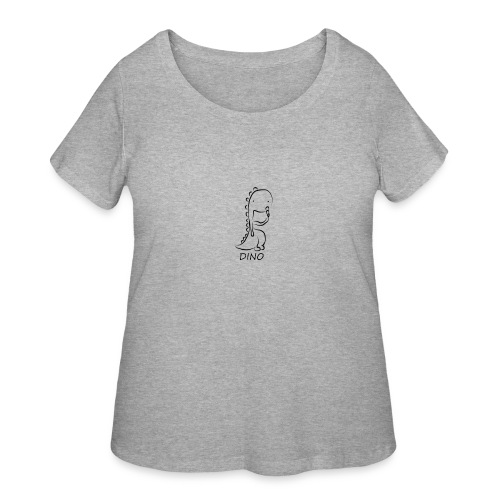 Dino Clothing - Women's Curvy T-Shirt