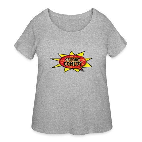 Gateway Comedy Shirt Design - Women's Curvy T-Shirt