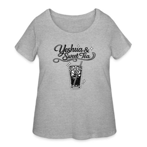 Yeshua and Sweet Tea - Women's Curvy T-Shirt