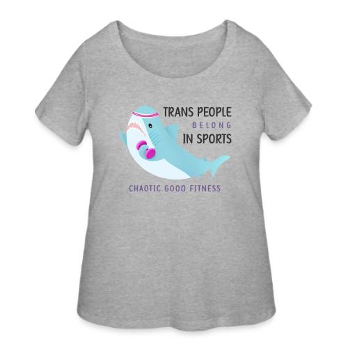 Blahaj Sports - Women's Curvy T-Shirt