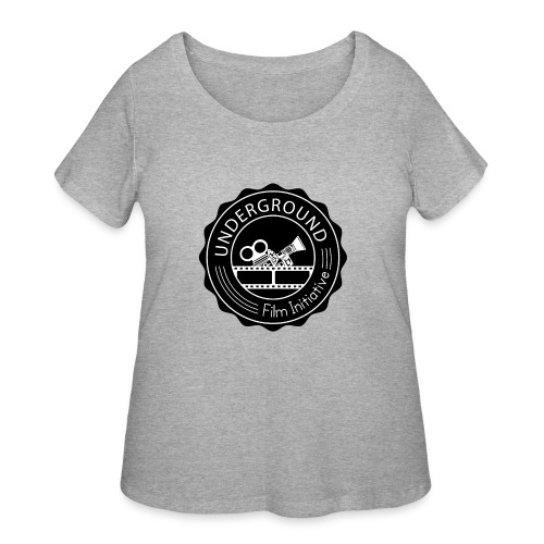Underground Film Initiative Emblem - Women's Curvy T-Shirt