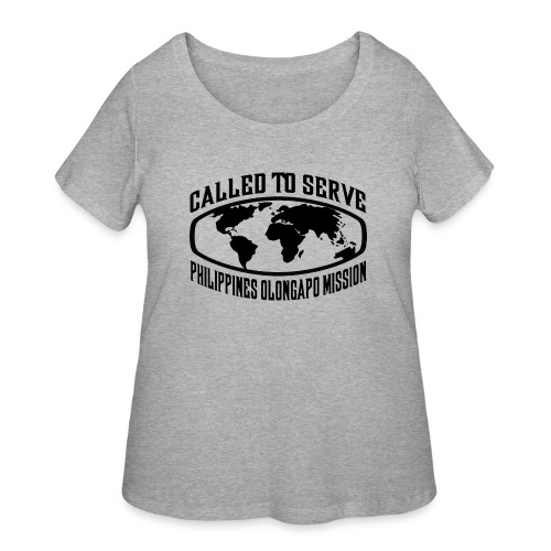Philippines Olongapo Mission - LDS Mission CTSW - Women's Curvy T-Shirt