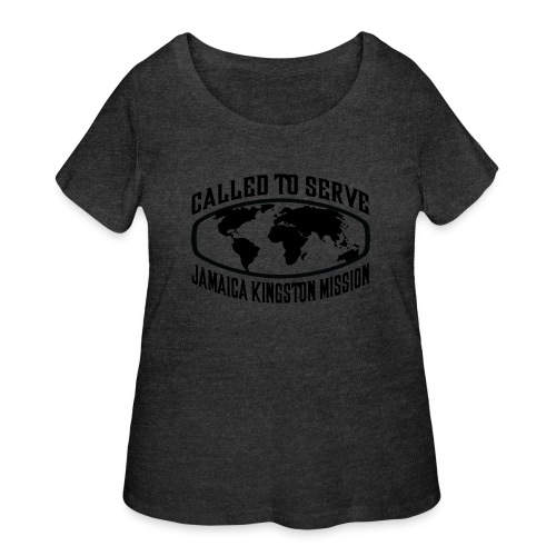 Jamaica Kingston Mission - LDS Mission CTSW - Women's Curvy T-Shirt