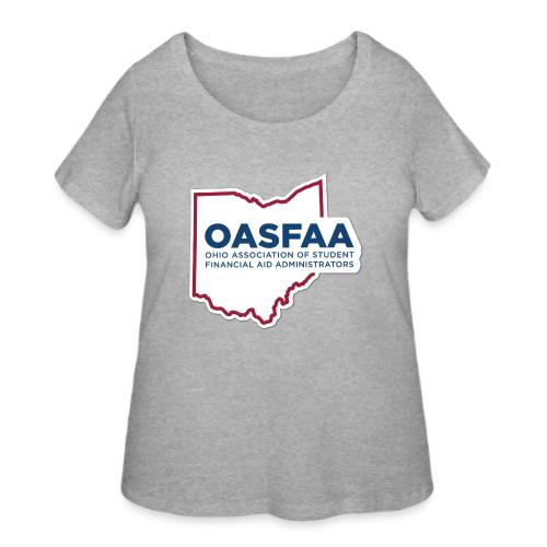 OASFAA Logo Color Cutout - Women's Curvy T-Shirt
