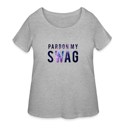 PARDON MY SWAG - Women's Curvy T-Shirt