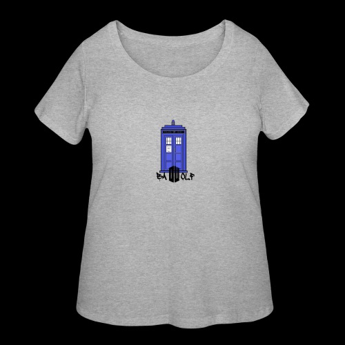 TARDIS - Women's Curvy T-Shirt