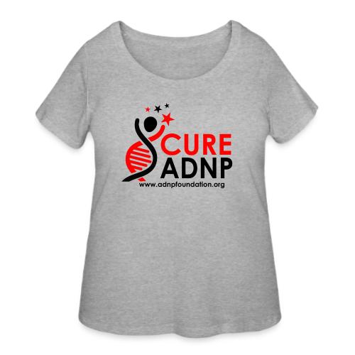 ADNP KRF NEW LOGO no shadow - Women's Curvy T-Shirt