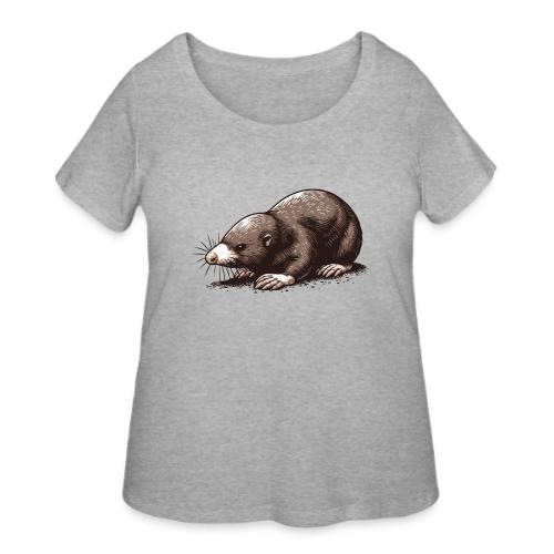 Mole - Women's Curvy T-Shirt