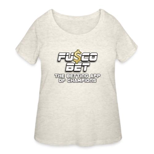 Official FuscoBet Logo - Women's Curvy T-Shirt