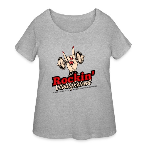 Rockin Vitality Retreat - Women's Curvy T-Shirt