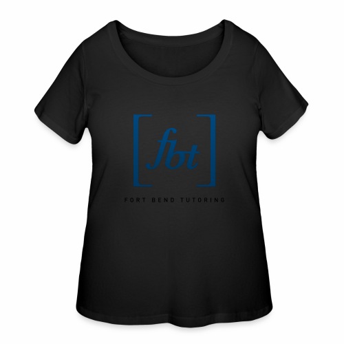 Fort Bend Tutoring Logo [fbt] - Women's Curvy T-Shirt