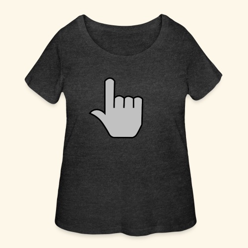 click - Women's Curvy T-Shirt