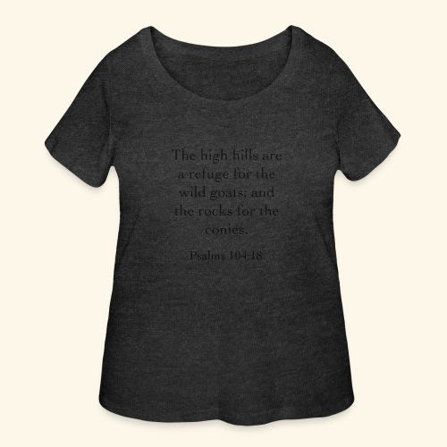 High Hills KJV - Women's Curvy T-Shirt