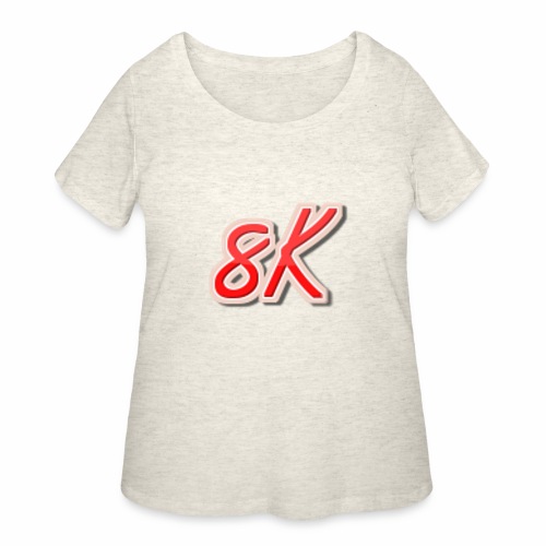 8K - Women's Curvy T-Shirt