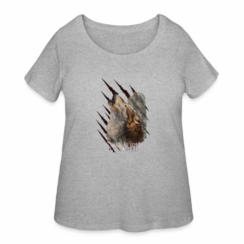 Wolf and Dewclaw - Women's Curvy T-Shirt